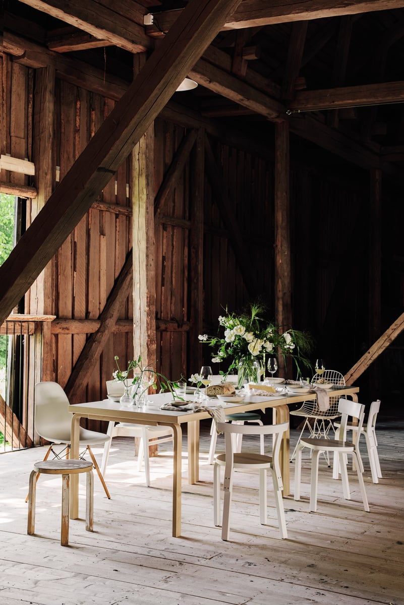 Aalto table 82A, birch