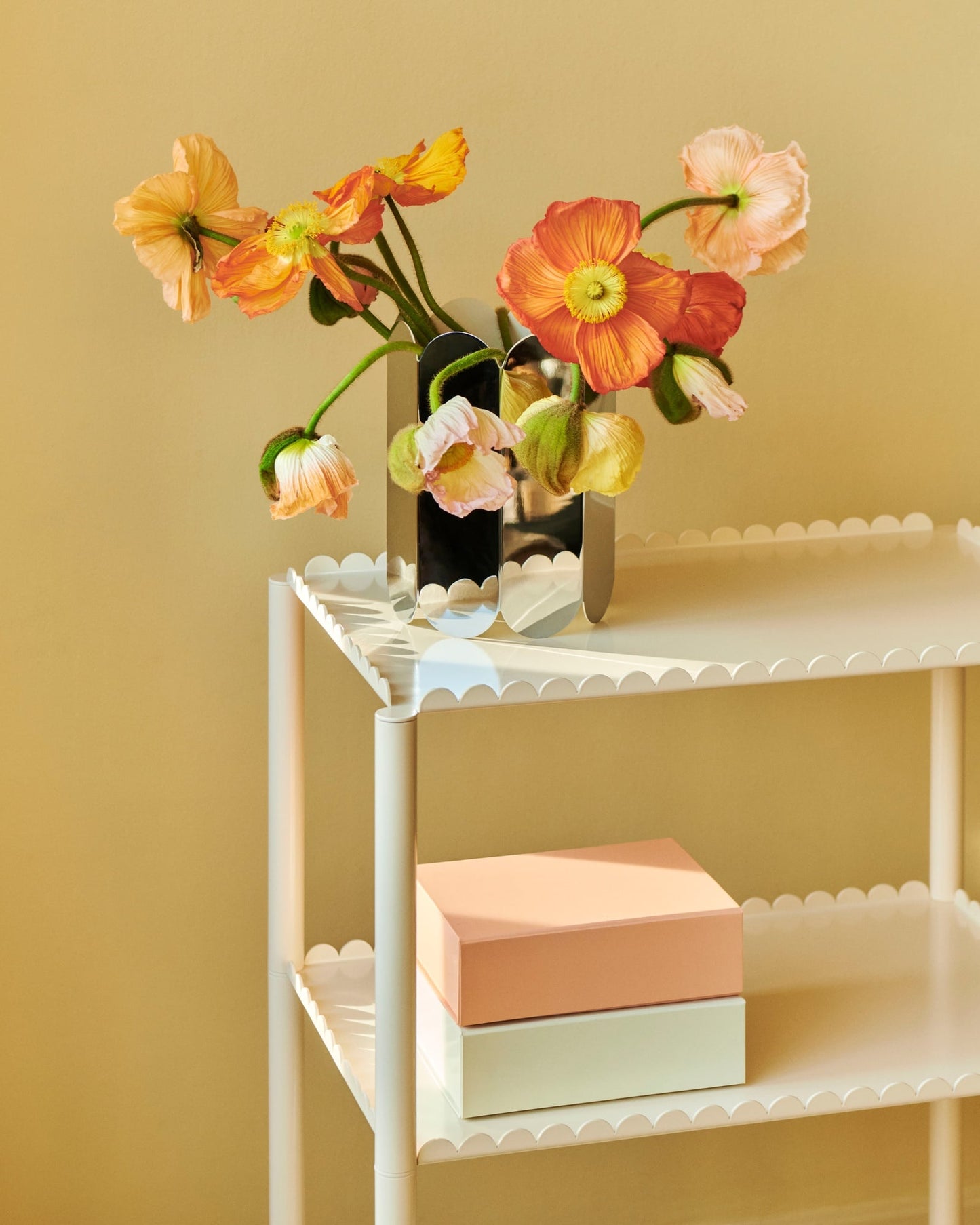 Colour Storage box, XS, chalk white
