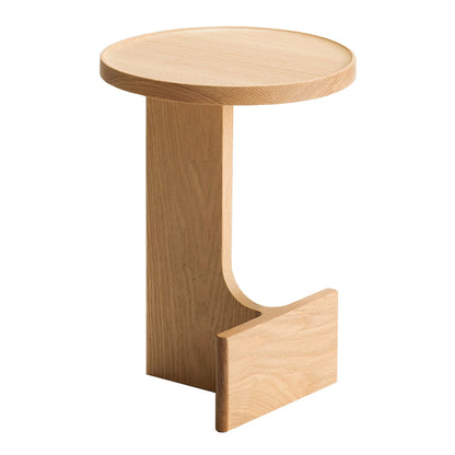 Beam side table, oak