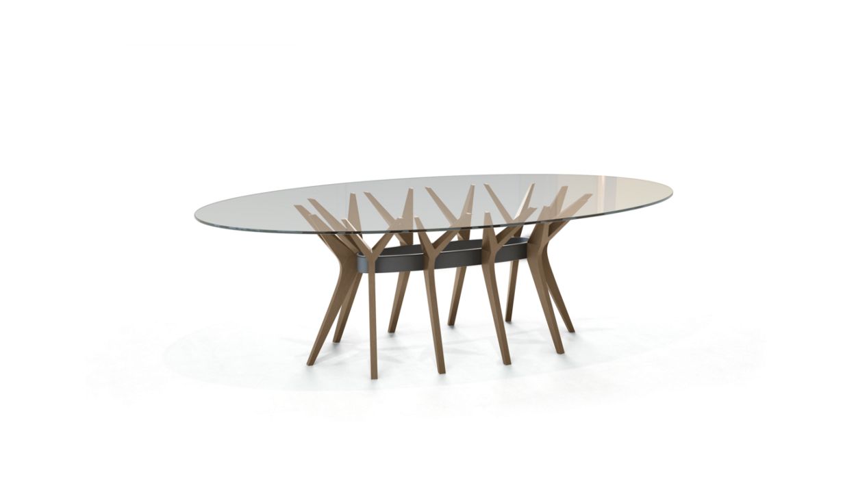 ASTER OVAL DINING TABLE by Roche Bobois