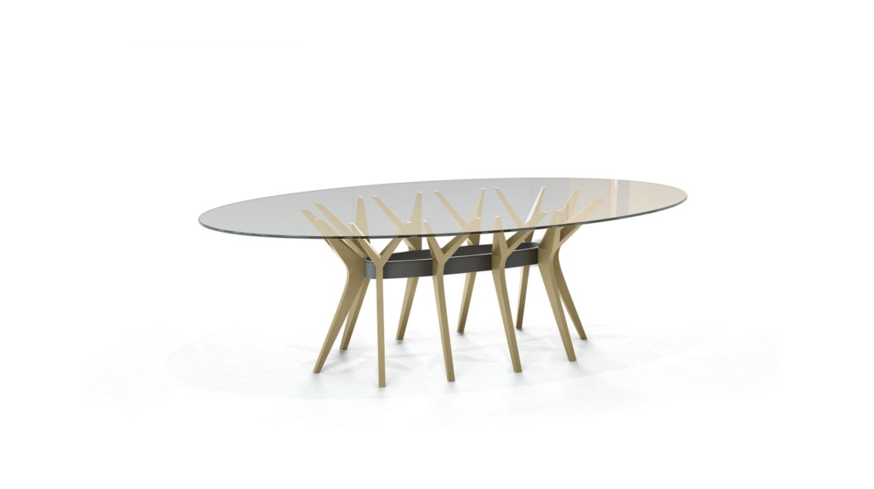 ASTER OVAL DINING TABLE by Roche Bobois