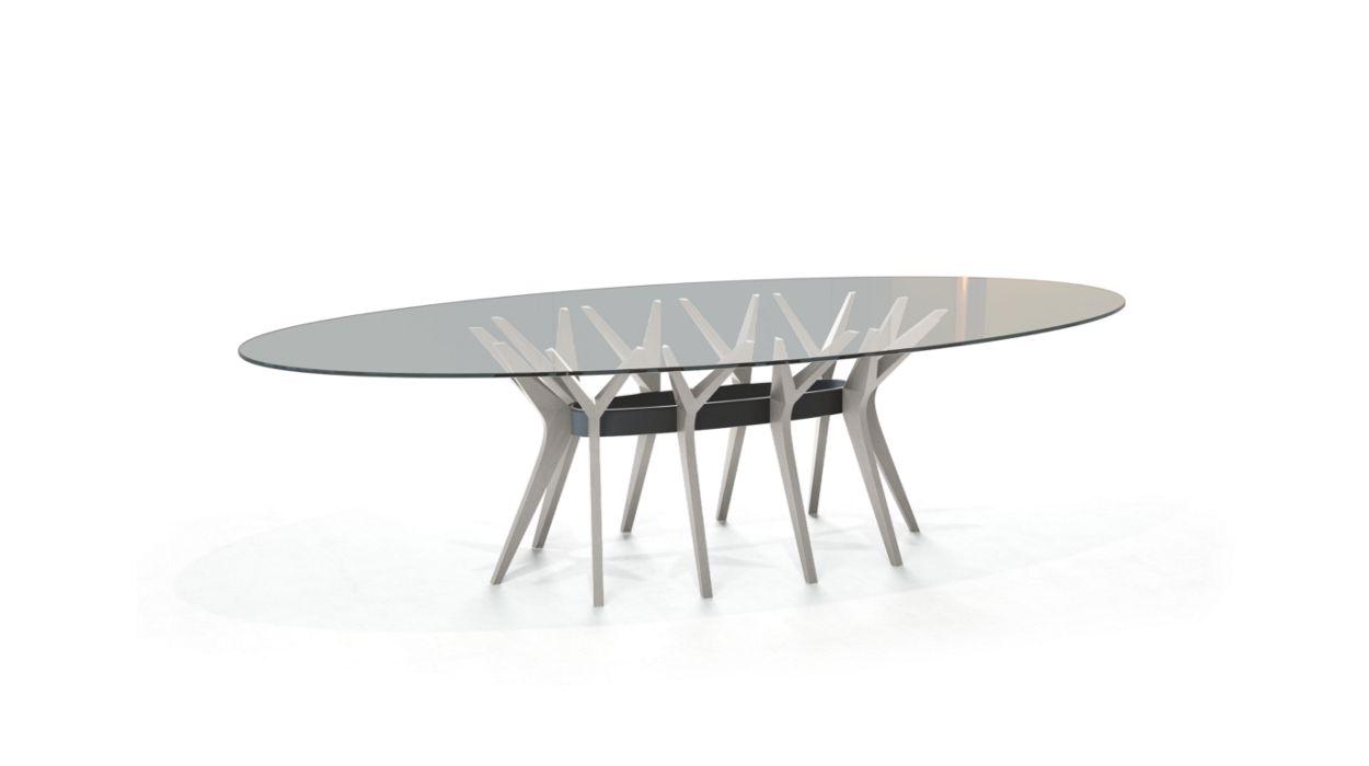 ASTER OVAL DINING TABLE by Roche Bobois