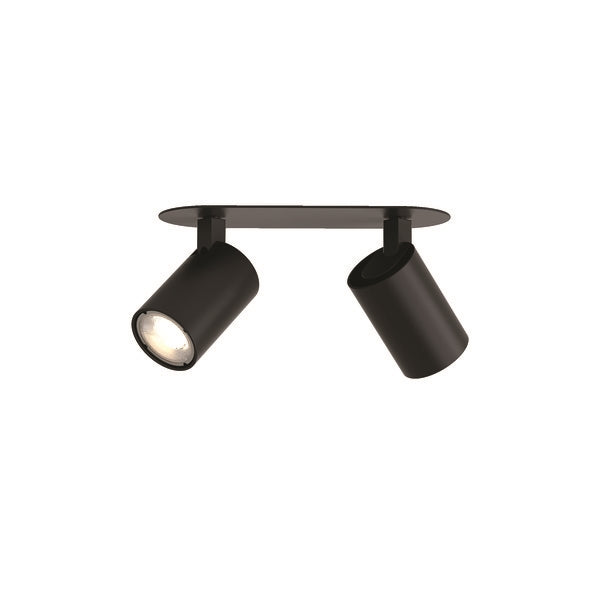 Ascoli Twin Recessed Spot by Astro #Matt black