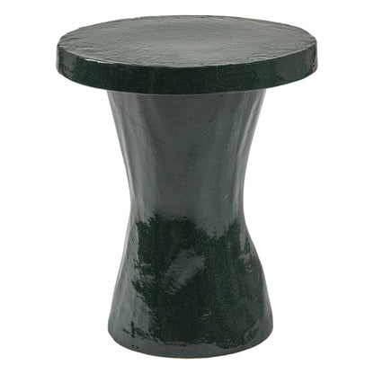 Caro side table 09, dark green