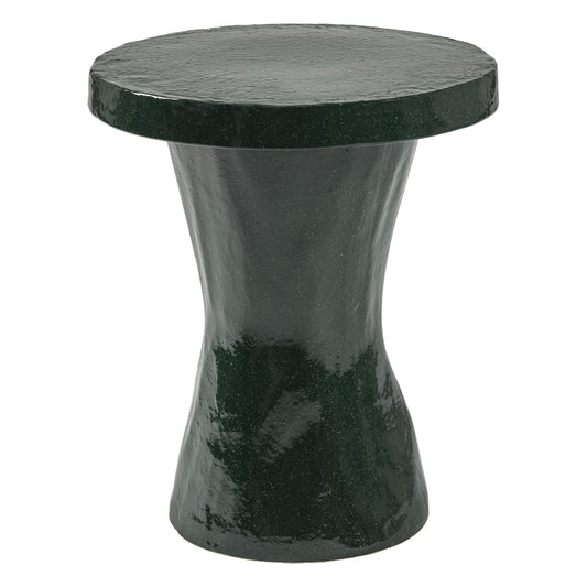 Caro side table 09, dark green
