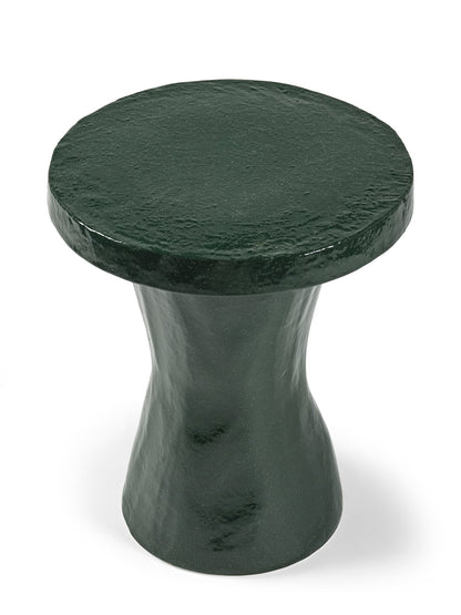 Caro side table 09, dark green