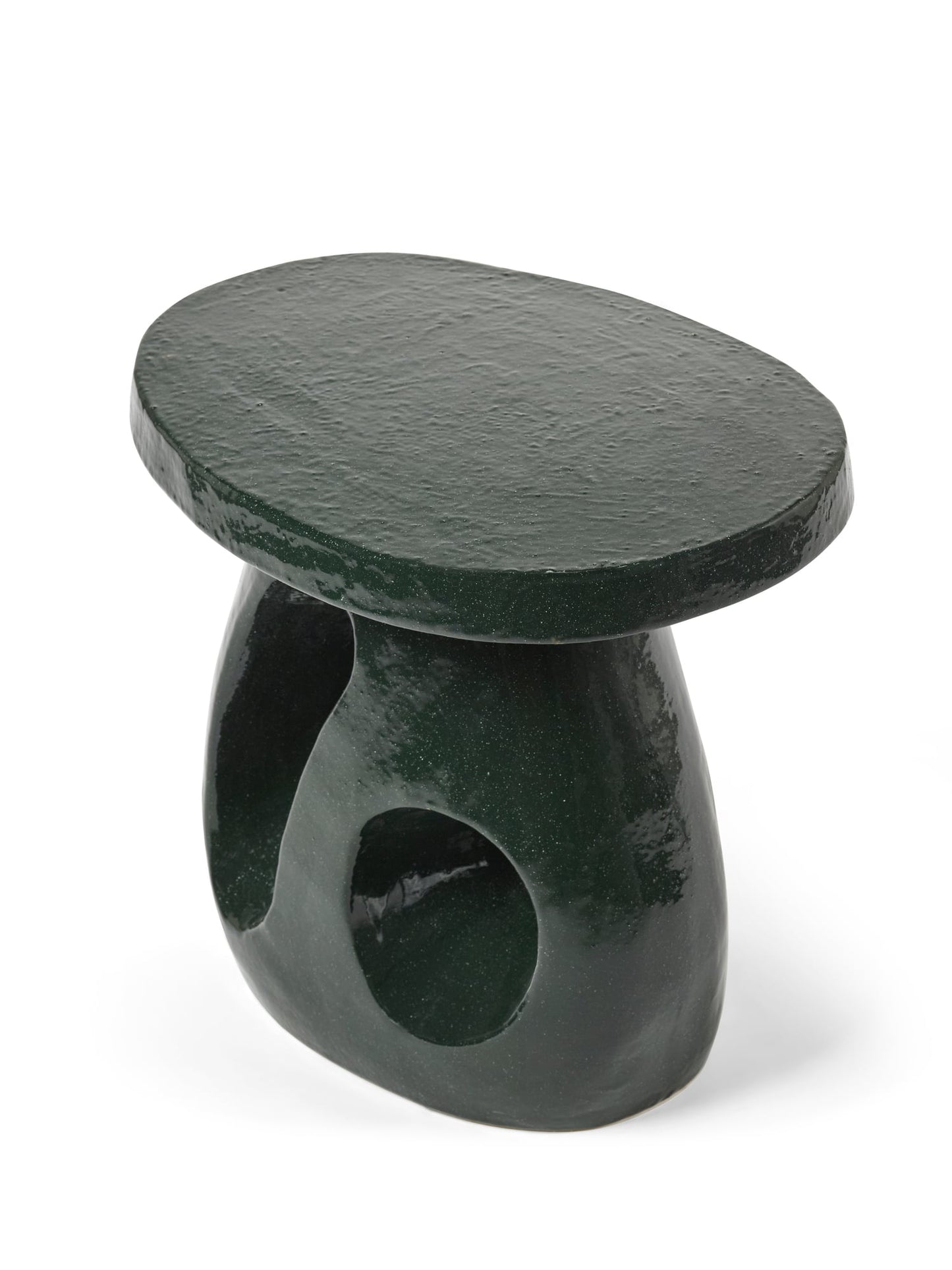 Amé side table 10, dark green