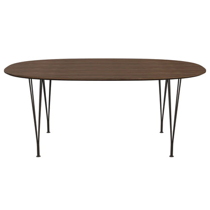 SUPERELLIPSE™ - B613, Dining Table, 180 x 120 cm (Table Height - 72 cm) by Fritz Hansen