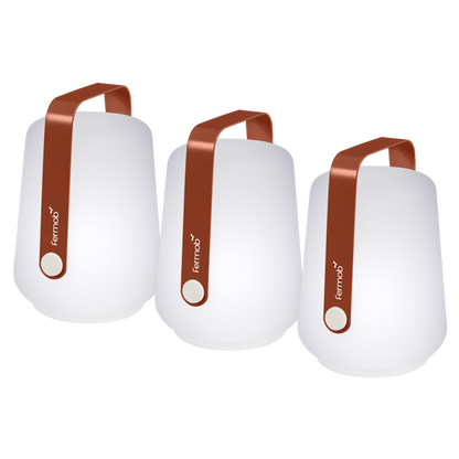 BALAD SET OF 3 LAMPS H.12 CM by Fermob
