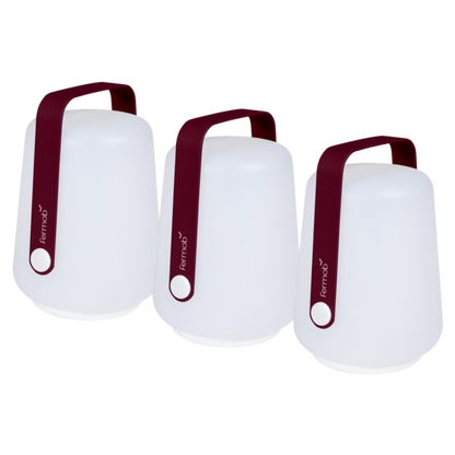 BALAD SET OF 3 LAMPS H.12 CM by Fermob