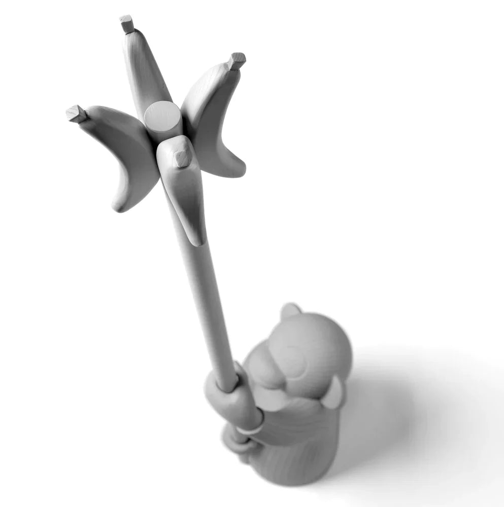 Concrete Coat Stand Monkey by Bd Barcelona Design #Grey