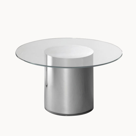 Round Pyrex side table 2001 by Bd Barcelona Design #Ø65 x h.35 cm
