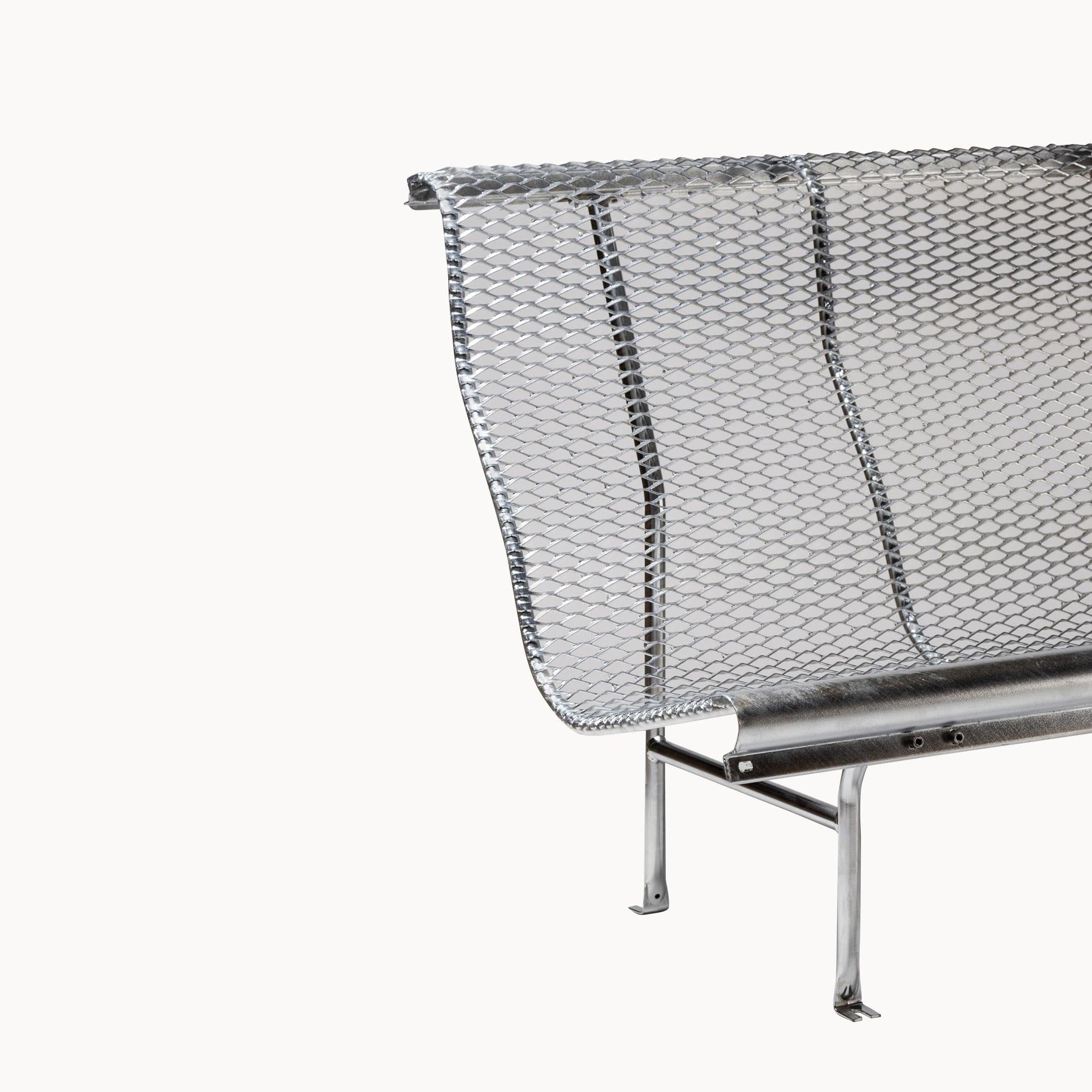Steel Bench With Back Catalano by Bd Barcelona Design