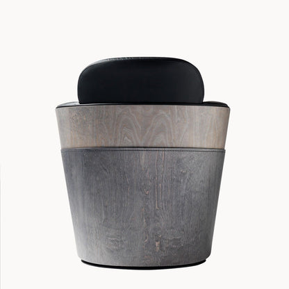LITTLE COUTURE - Swivel easy chair with armrests