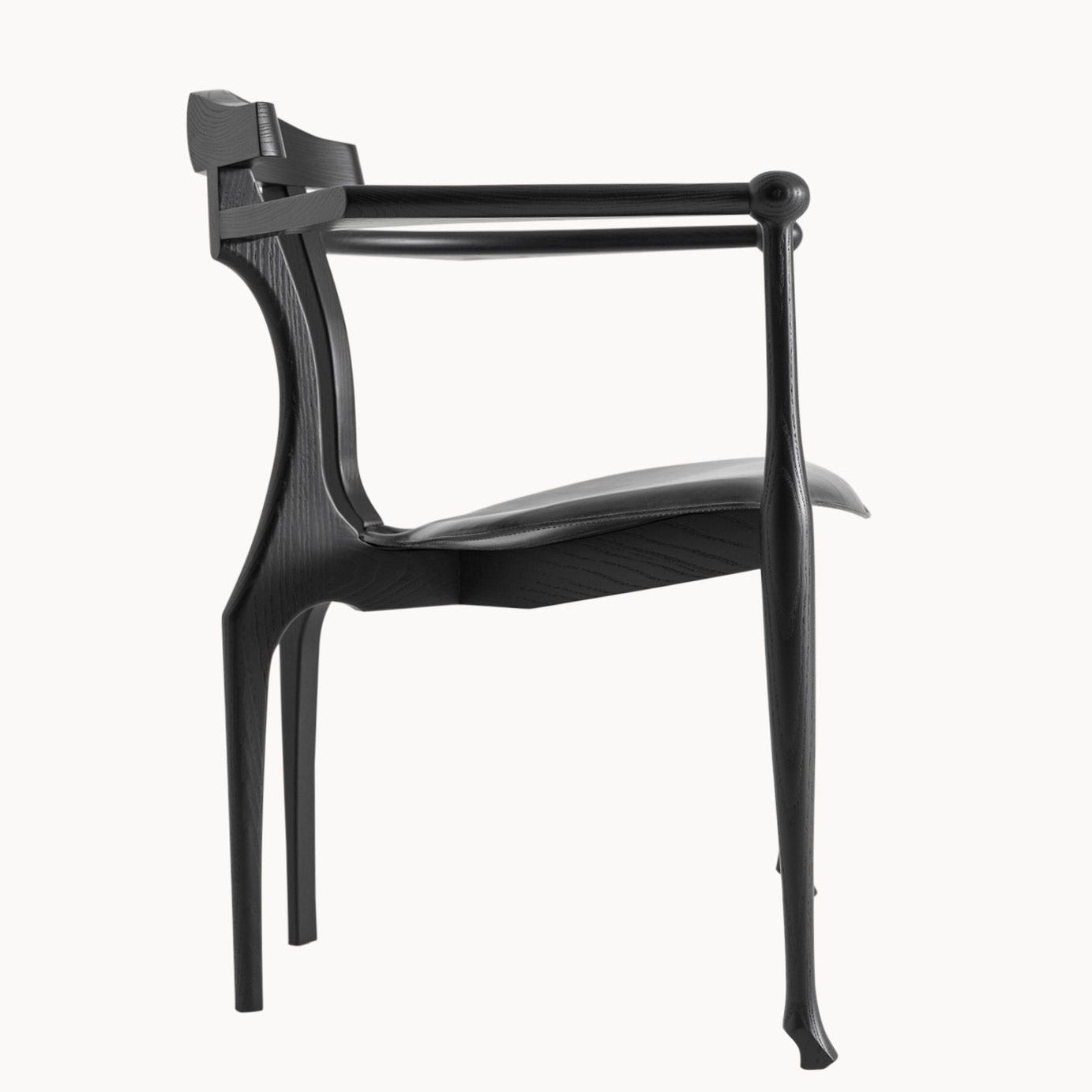 Easy Chair With Armrests Gaulino by Bd Barcelona Design #Black