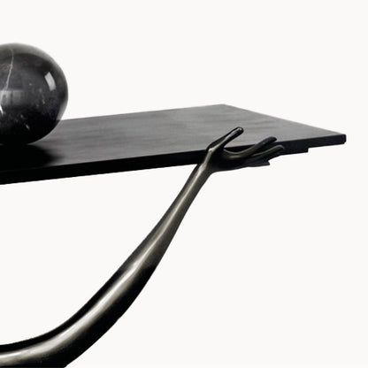 Low Brass Coffee Table Leda by Bd Barcelona Design #Black Label