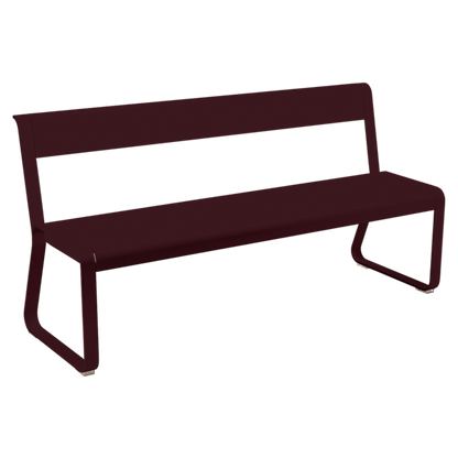 BELLEVIE BENCH WITH BACKREST by Fermob