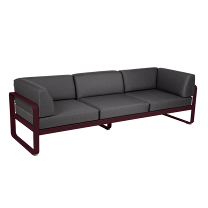 BELLEVIE 3-SEATER CLUB SOFA by Fermob
