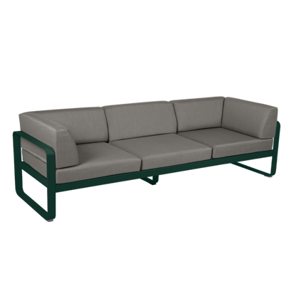 BELLEVIE 3-SEATER CLUB SOFA by Fermob