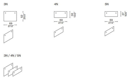 Nuage Additional Sliding Door FOR BL