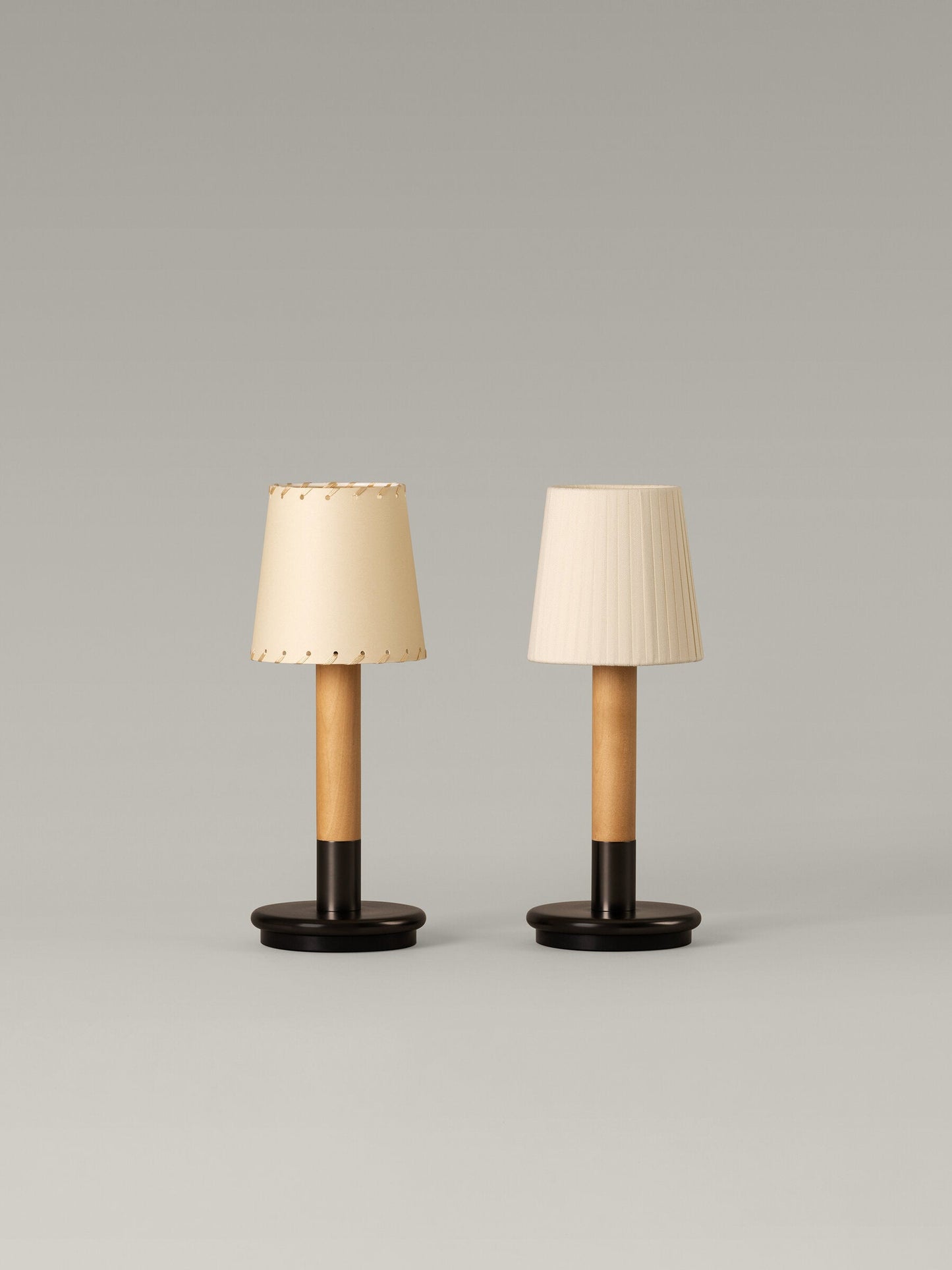 BASICA MINIMA BATERIA - LED cordless birch table lamp