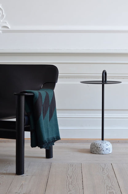 Bowler side table, black
