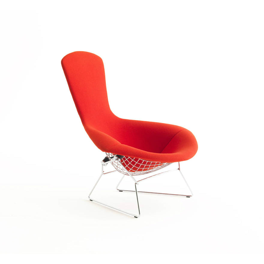 Bertoia High Back Chair and Ottoman