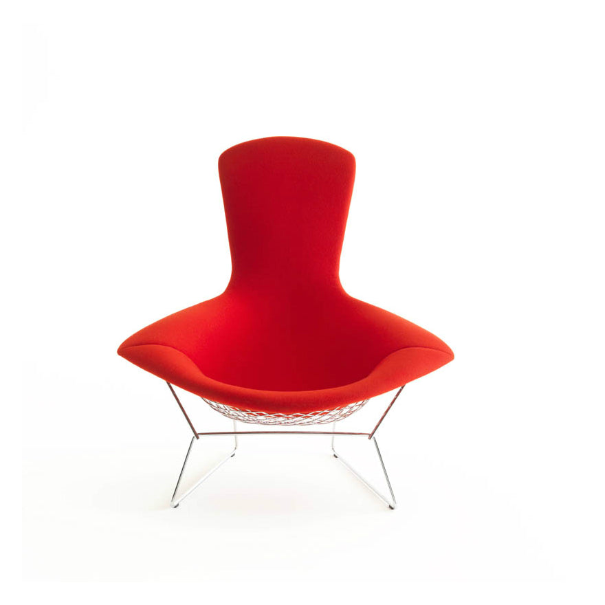Bertoia High Back Chair and Ottoman