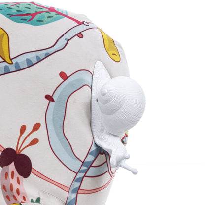 Fully Upholstered Armchair Botanical Diva by Seletti #White