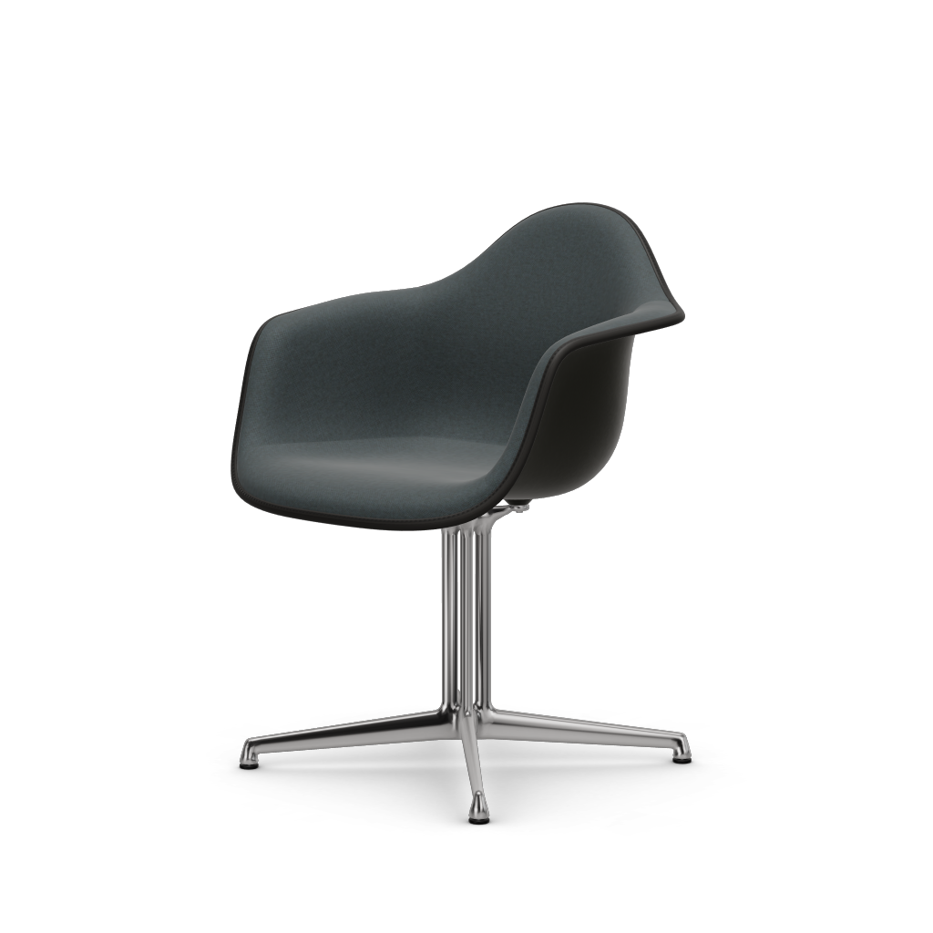 Eames Plastic Armchair DAL (with full upholstery)