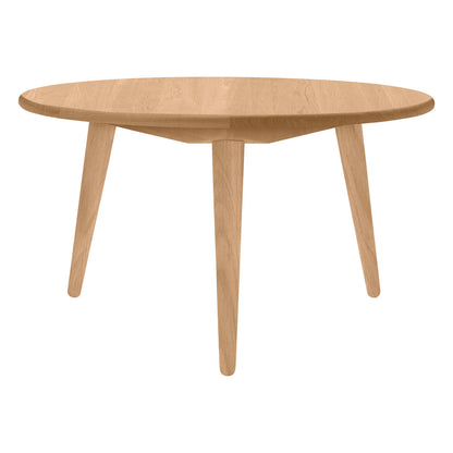 CH008 coffee table, 78 cm, oiled oak