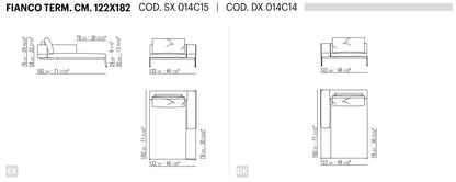 LIFESTEEL Sectional Sofas