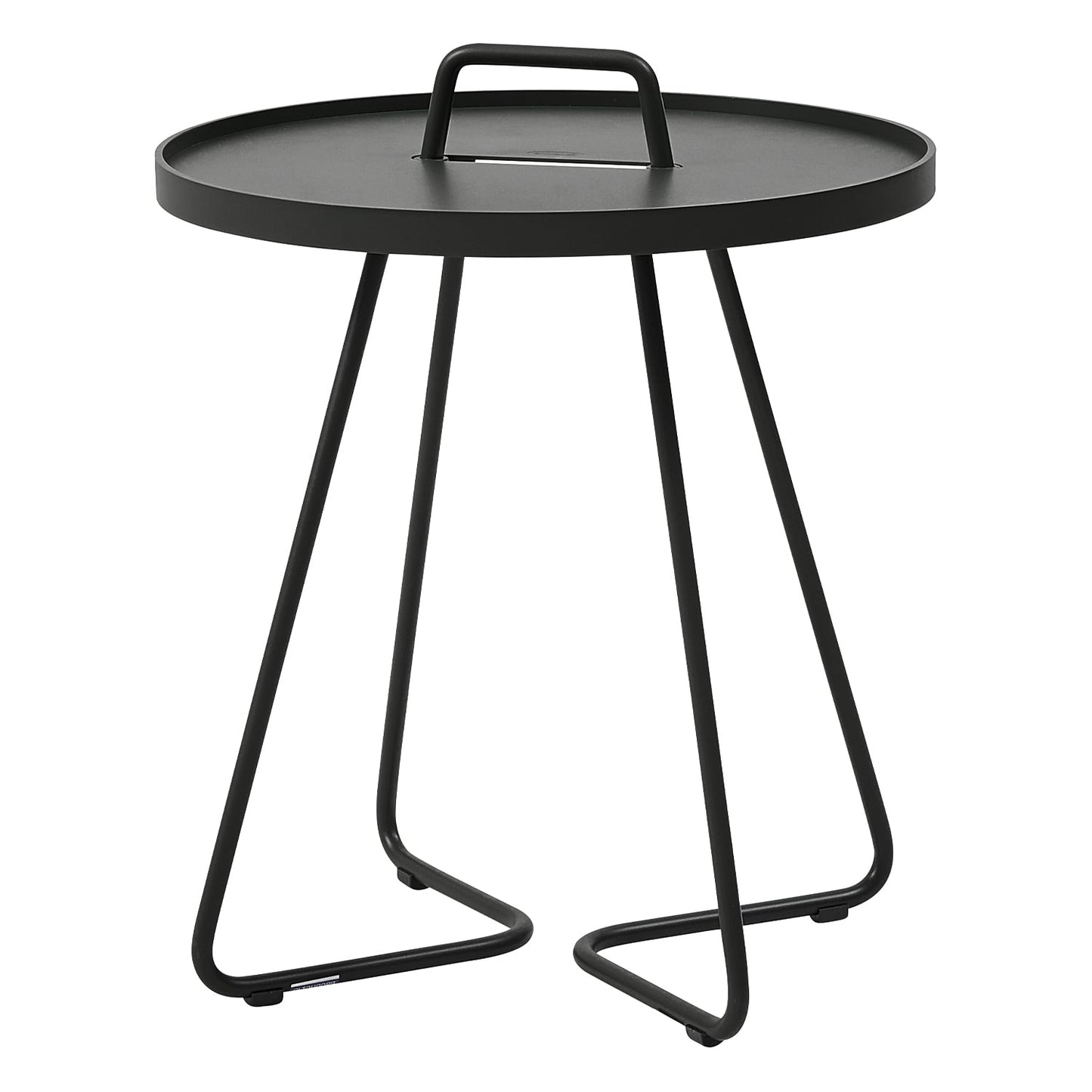 On-the-move table, small, black