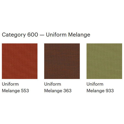 ABSENT - Modular fabric sofa (Module - Seat M + Backrest Low / Upholstery Material - Category 600 | Uniform Melange)