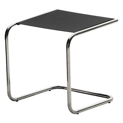 Club Outdoor sidetable, chrome - black