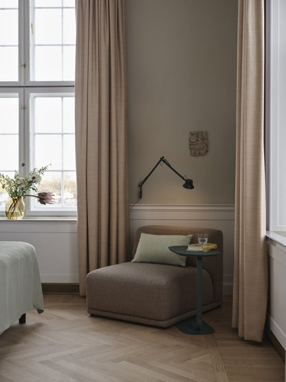 Relate side table, h. 60,5 cm, dark green