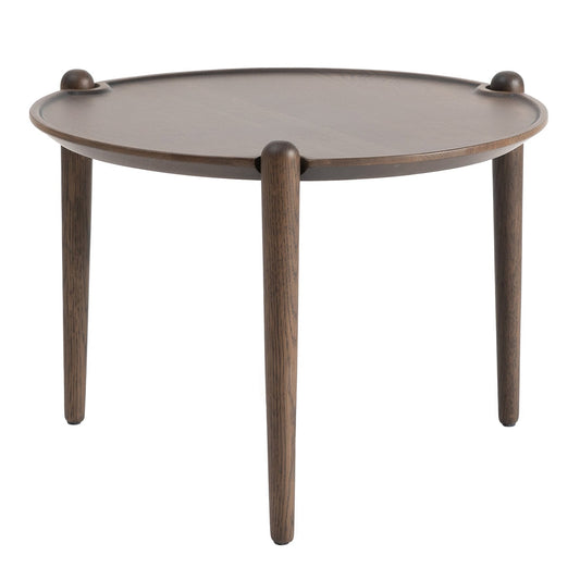 Aria coffee table, 50 cm, low, dark oak