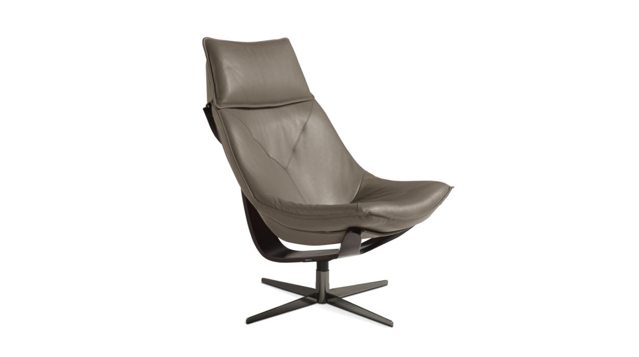 DOLPHIN PIVOTING ARMCHAIR - WITH HEADREST by Roche Bobois