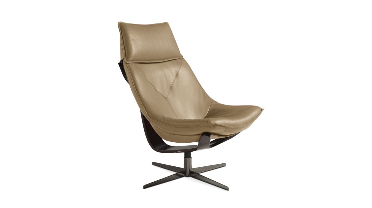 DOLPHIN PIVOTING ARMCHAIR - WITH HEADREST by Roche Bobois