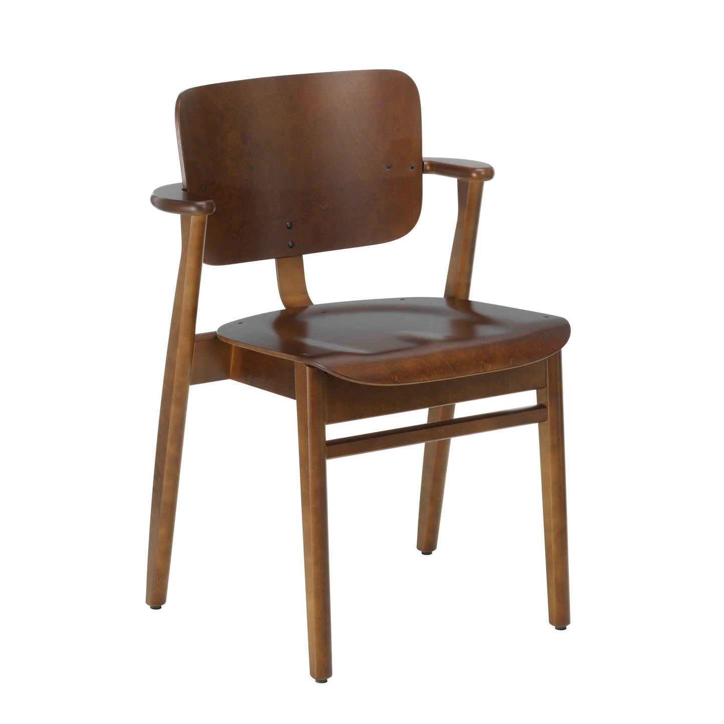 Artek Domus Chair — walnut stained
