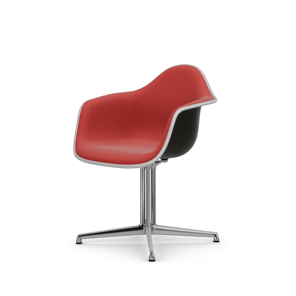 Eames Plastic Armchair DAL (with full upholstery)