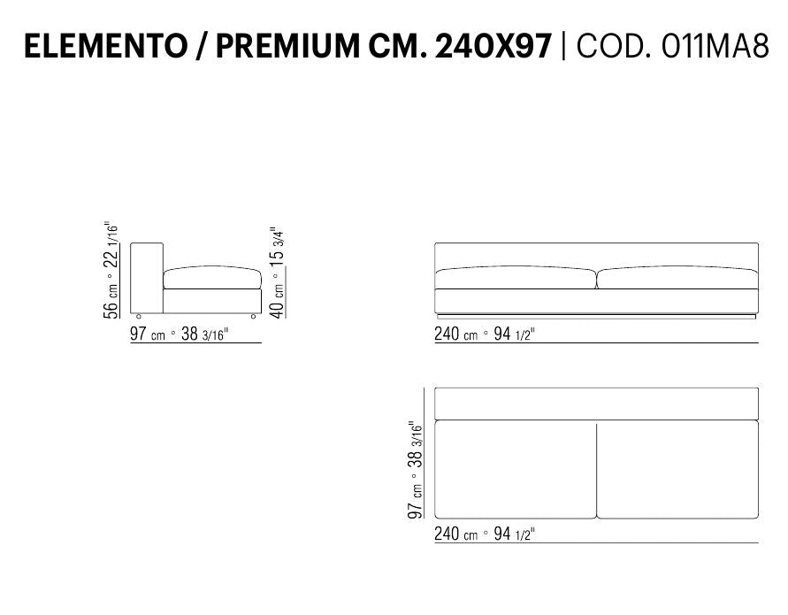 GROUNDPIECE Sectional Sofas - Composition1
