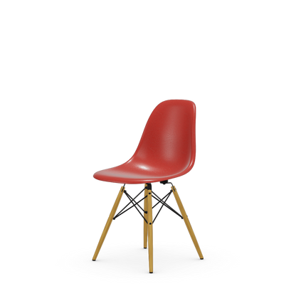 Eames Fiberglass Side Chair DSW (without upholstery) by Vitra