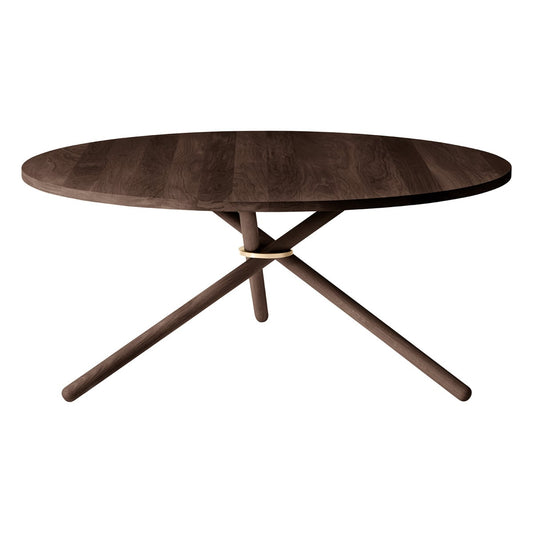 Edda coffee table, 105 cm, dark oak