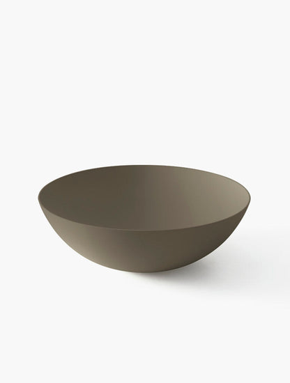 CIOTOLA 43 - Countertop round Ceramilux washbasin by Falper