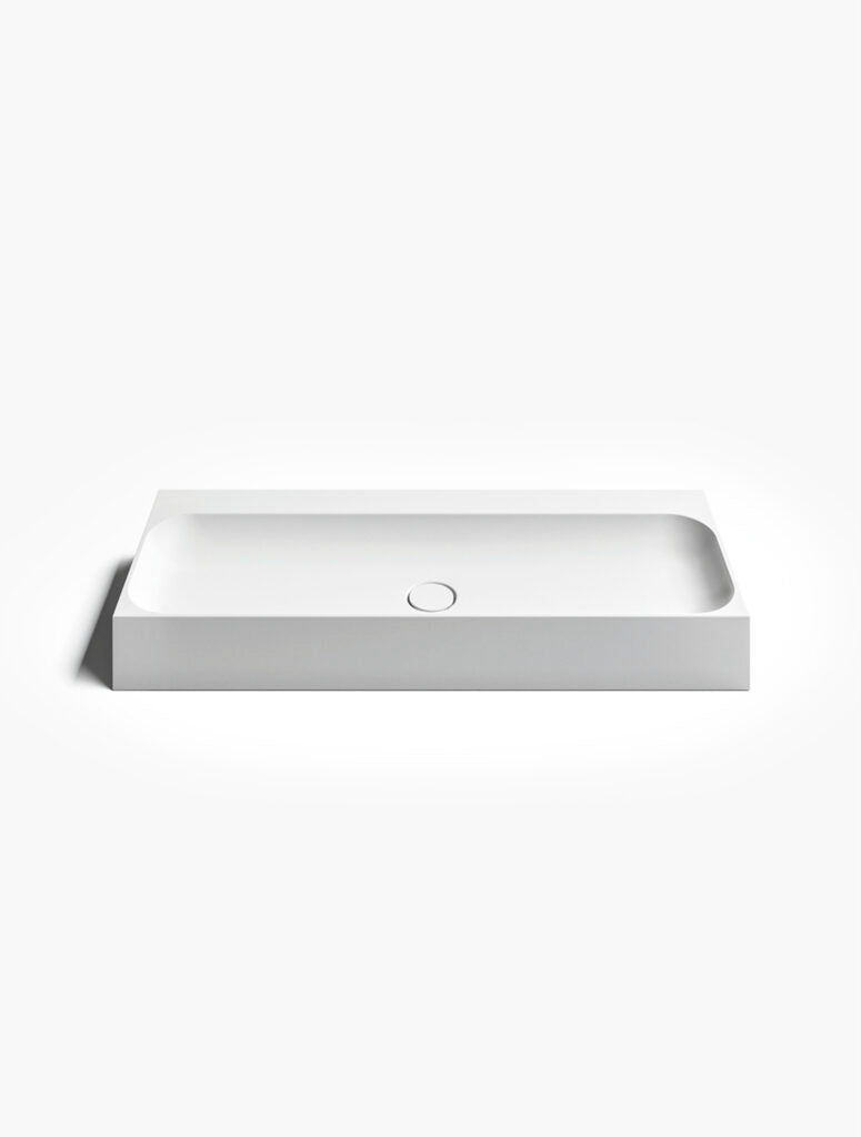 SCOOP - Countertop oval washbasin by Falper