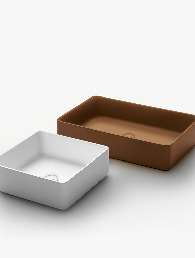 MATT 37-58 - Countertop washbasin by Falper