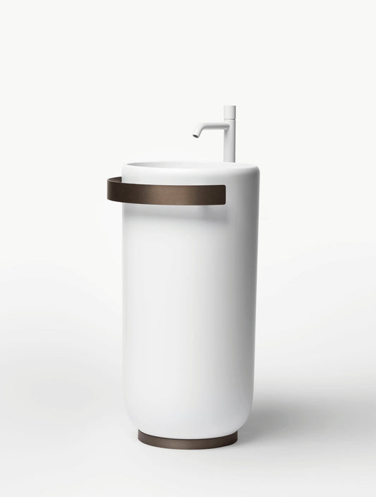 HOMEY - Freestanding round washbasin by Falper