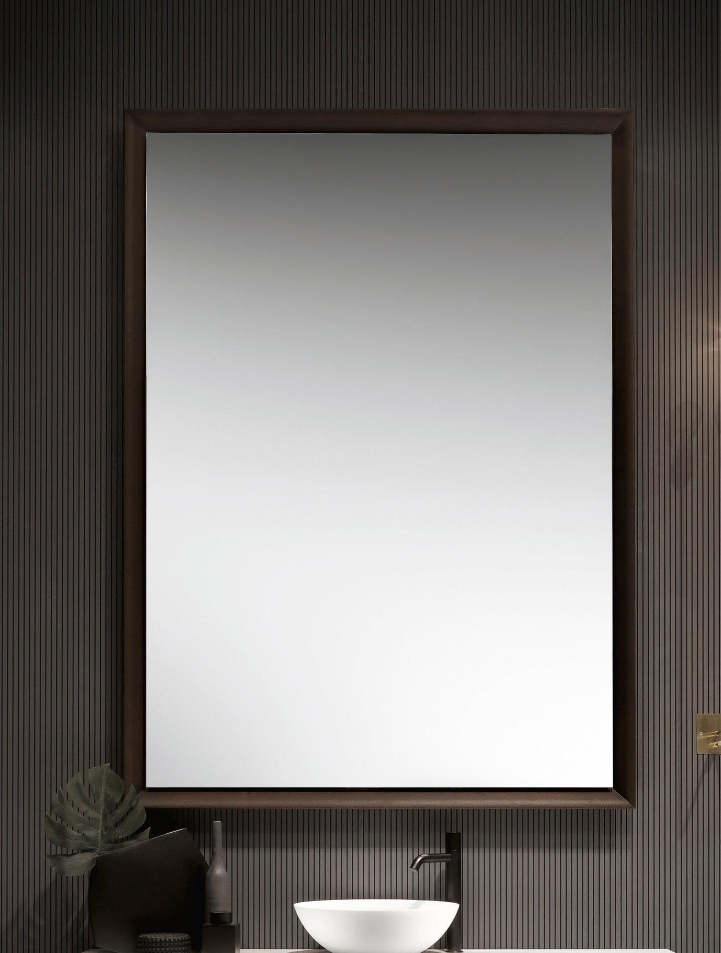 VIAVENETO Framed Mirror with LED Lighting by Falper