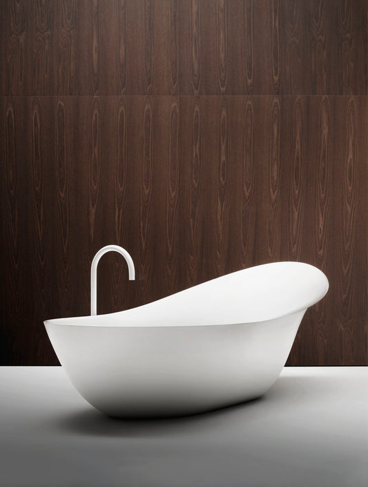 LANCETTA - Freestanding oval bathtub by Falper
